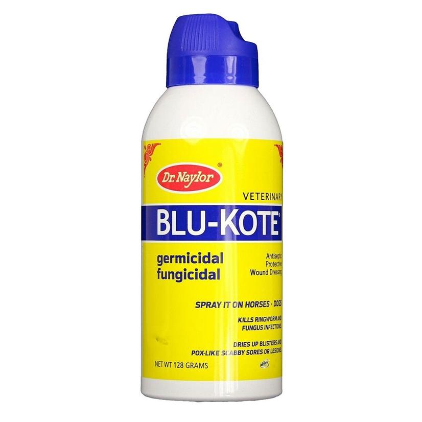 Dr Naylor Supplies 5oz / Blue Dr. Naylor Blu Kote Aerosol Germicidal Fungicidal Antiseptic Wound Dressing 5oz