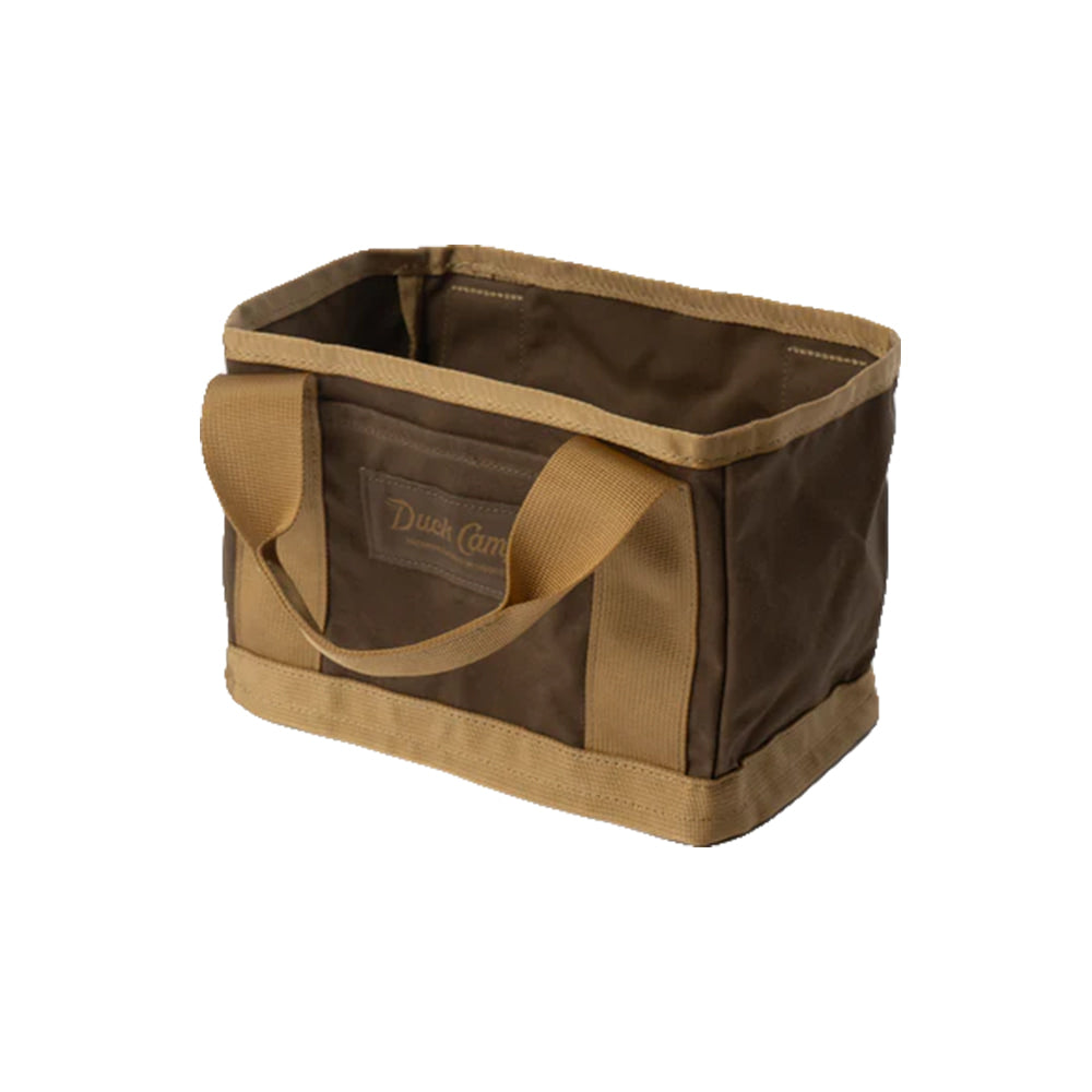 Duck Camp Apparel Duck Camp Canvas Ammo Tote Small in Pin Oak and Wheat