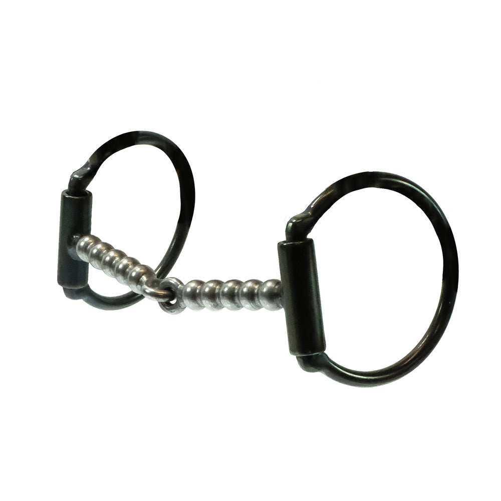 Dutton Bits Tack D Ring Ball Bar Snaffle Bit