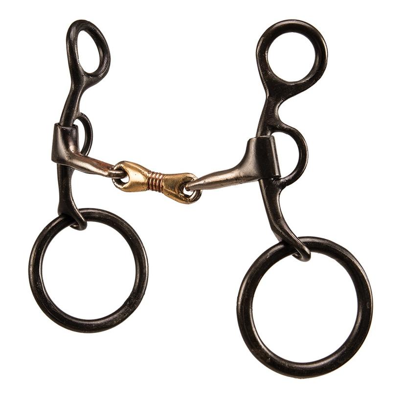 Dutton Bits Tack Dutton Old Cowboy Dogbone Copper Inlaid Bit