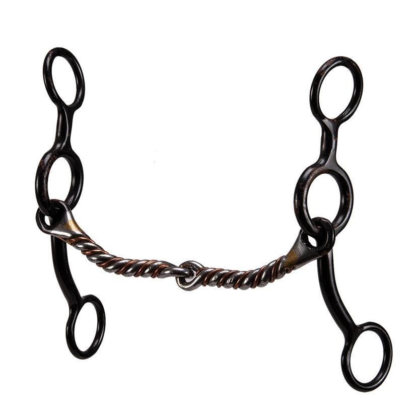 Dutton Bits Tack Dutton Short Cheek Twisted Wire Bit