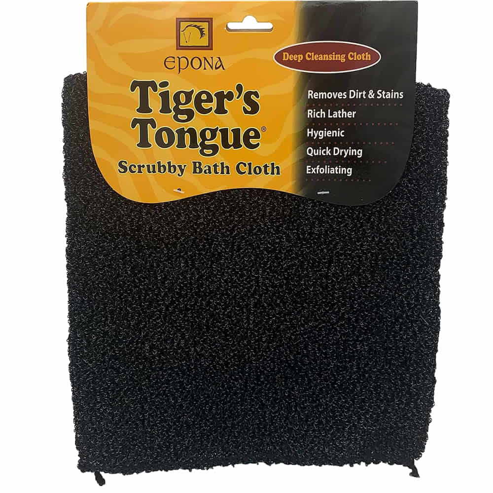 Epona Products Supplies Epona Tigers Tongue Scrubby Bath Cloth