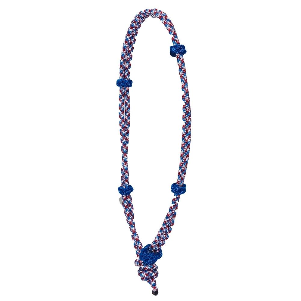 Equine Disciplines Tack Heavy Duty Neck Rope with Braided Knots - Assorted Colors