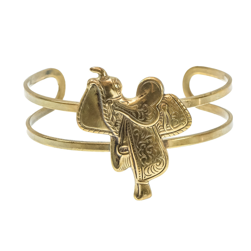 Erin Knight Designs Jewelry Erin Knight Designs Gold Saddle Cuff