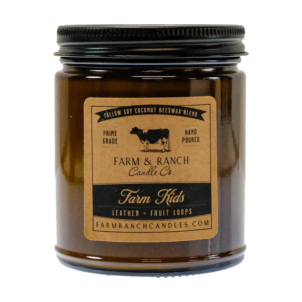 Farm and Ranch Candle Co. Home Decor Farm and Ranch Candle Co. Farm Kids Candle in Fruit Loops Scent