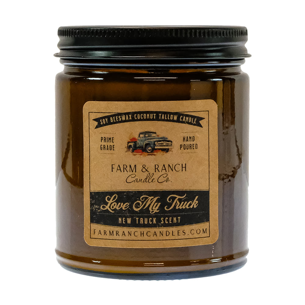 Farm and Ranch Candle Co. Home Decor Farm and Ranch Candle Co. Love My Truck Candle in New Car Scent