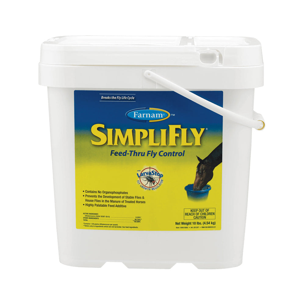 Farnam Supplies 10lb Farnam SimpliFly with LarvaStop 10 Lb.