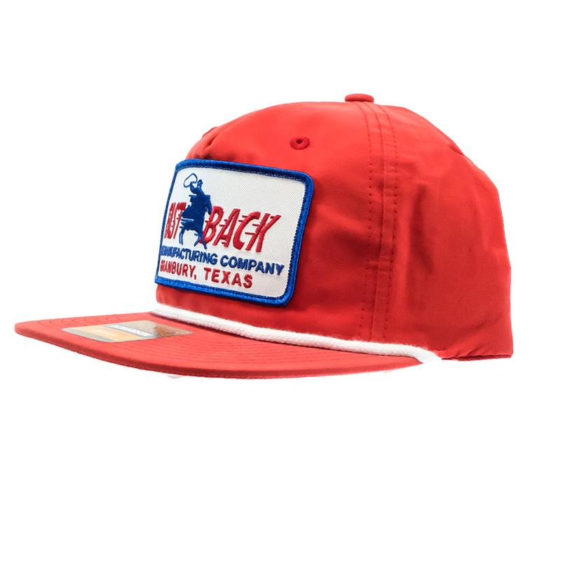 Fast Back Hats OSFA / RED Fast Back Red Retro Logo Cap