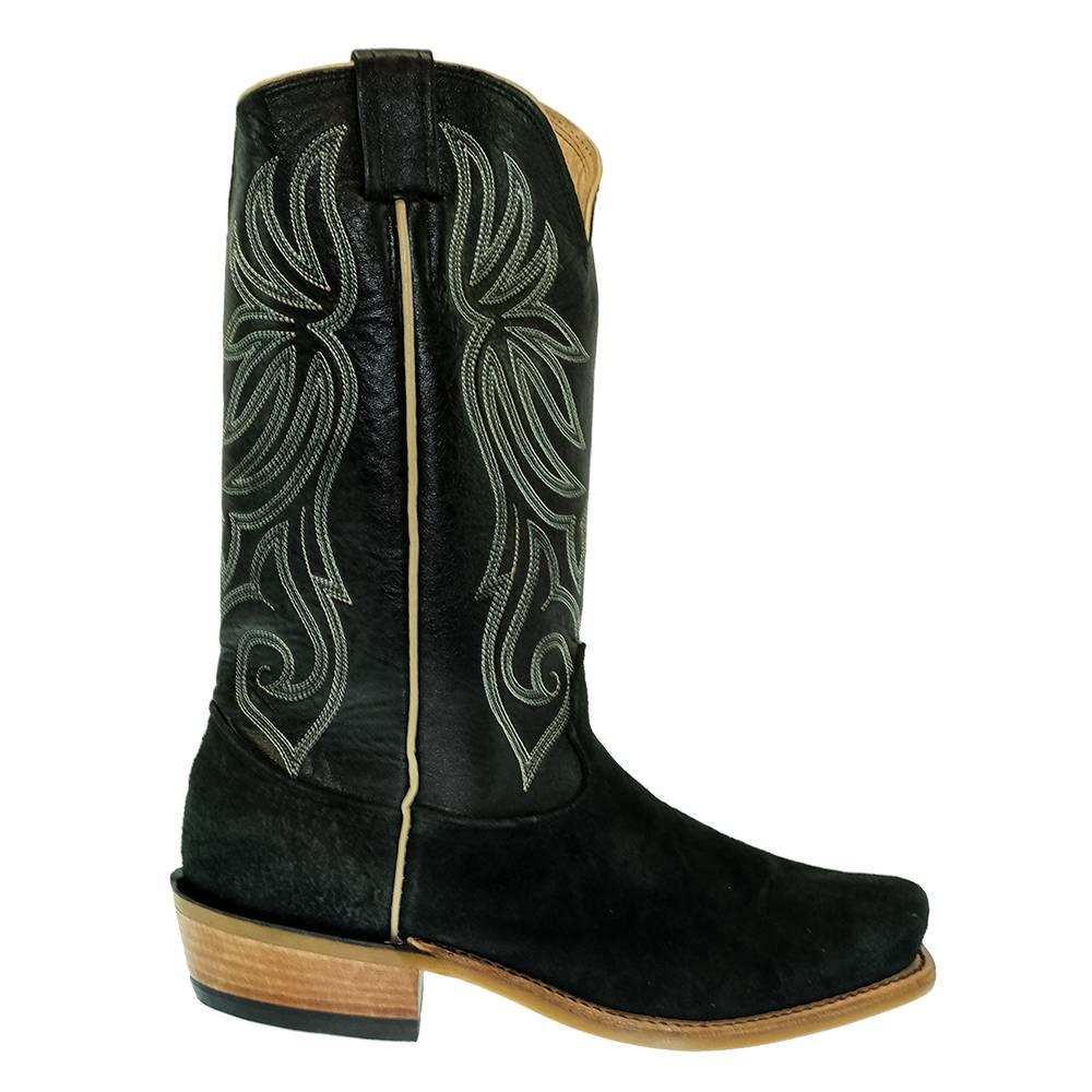 Fenoglio Footwear Fenoglio Black Roughout Men's Boots