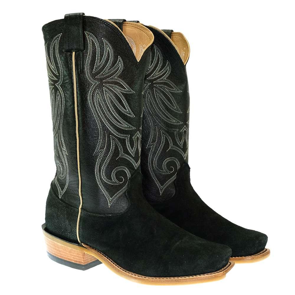 Fenoglio Footwear Fenoglio Black Roughout Men's Boots