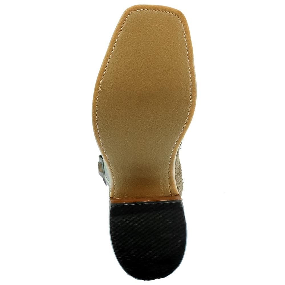 Fenoglio Footwear Fenoglio Whiskey Byron Crunch Rough Out Turquoise Top Men's Boots