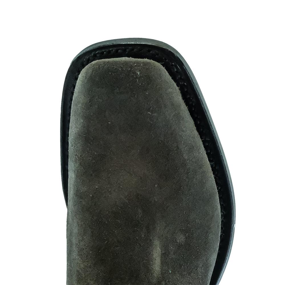 Fenoglio Footwear STT Fenoglio Grey Cape Buffalo Roughout Pink Motochap Women's Boots