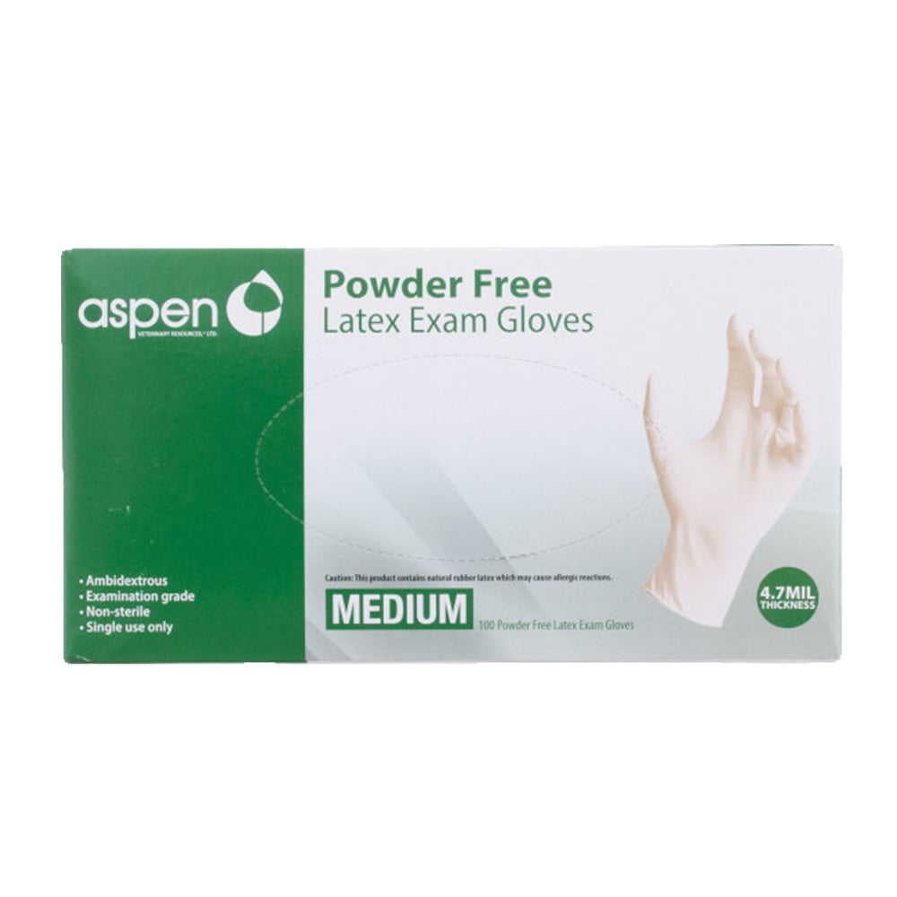 First Companion Supplies White Latex Gloves