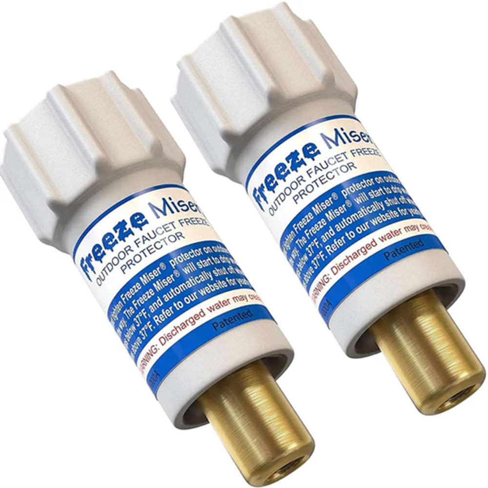 Freeze Miser Supplies The Freeze Miser Outdoor Faucet Freeze Protector 2Pack