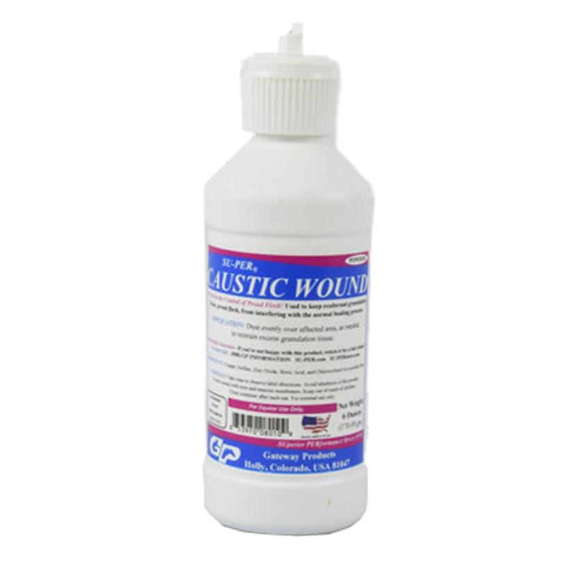 Gateway Products Supplies 6oz Su-per Caustic Wound 6oz