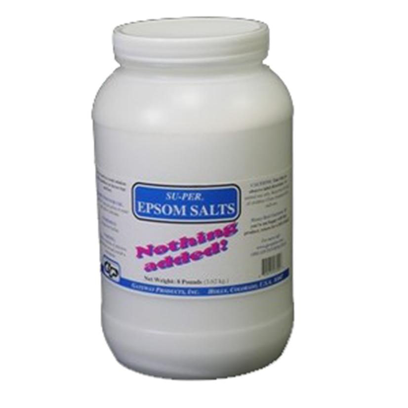 Gateway Products Supplies 8 lb SU-PER Epsom Salts 8lb