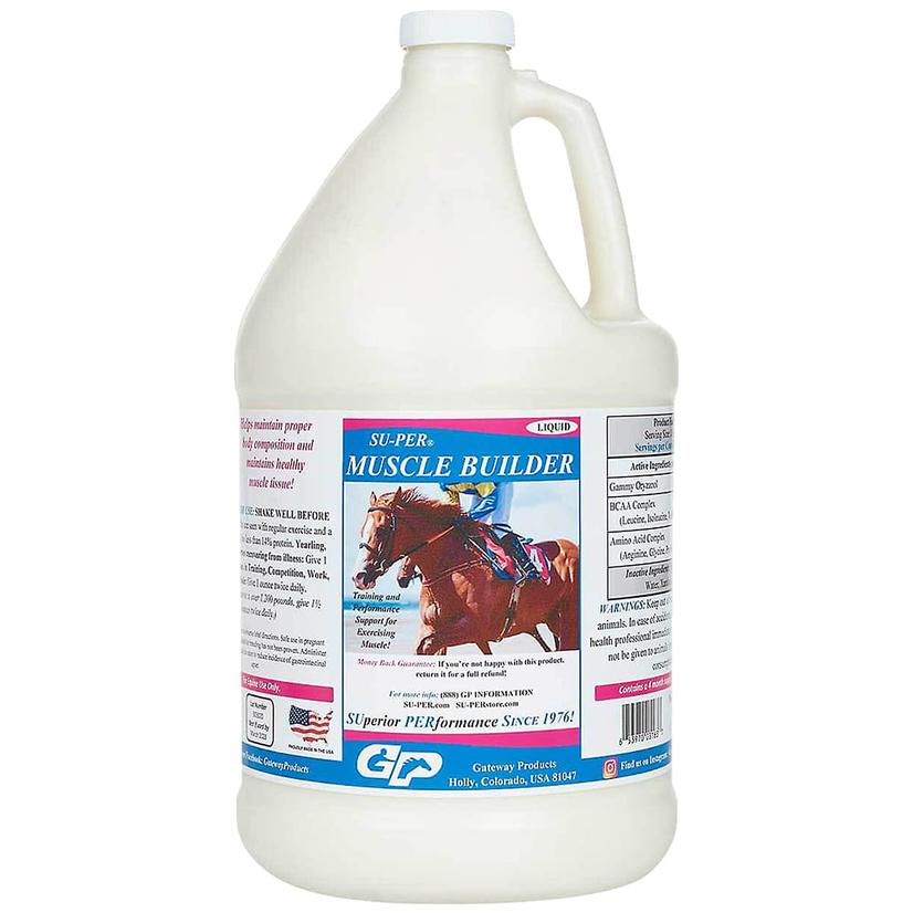 Gateway Products Supplies Gallon SU-PER Muscle Builder Liquid Gallon