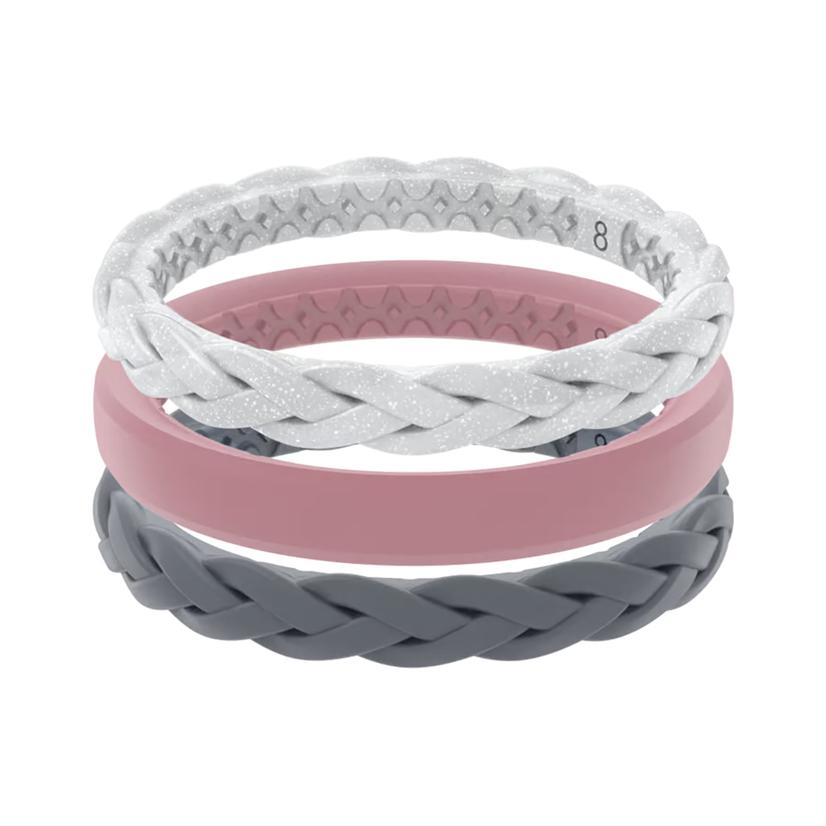 Groove Plus Life Jewelry Groove Life Stackable Serenity Silicone Ring