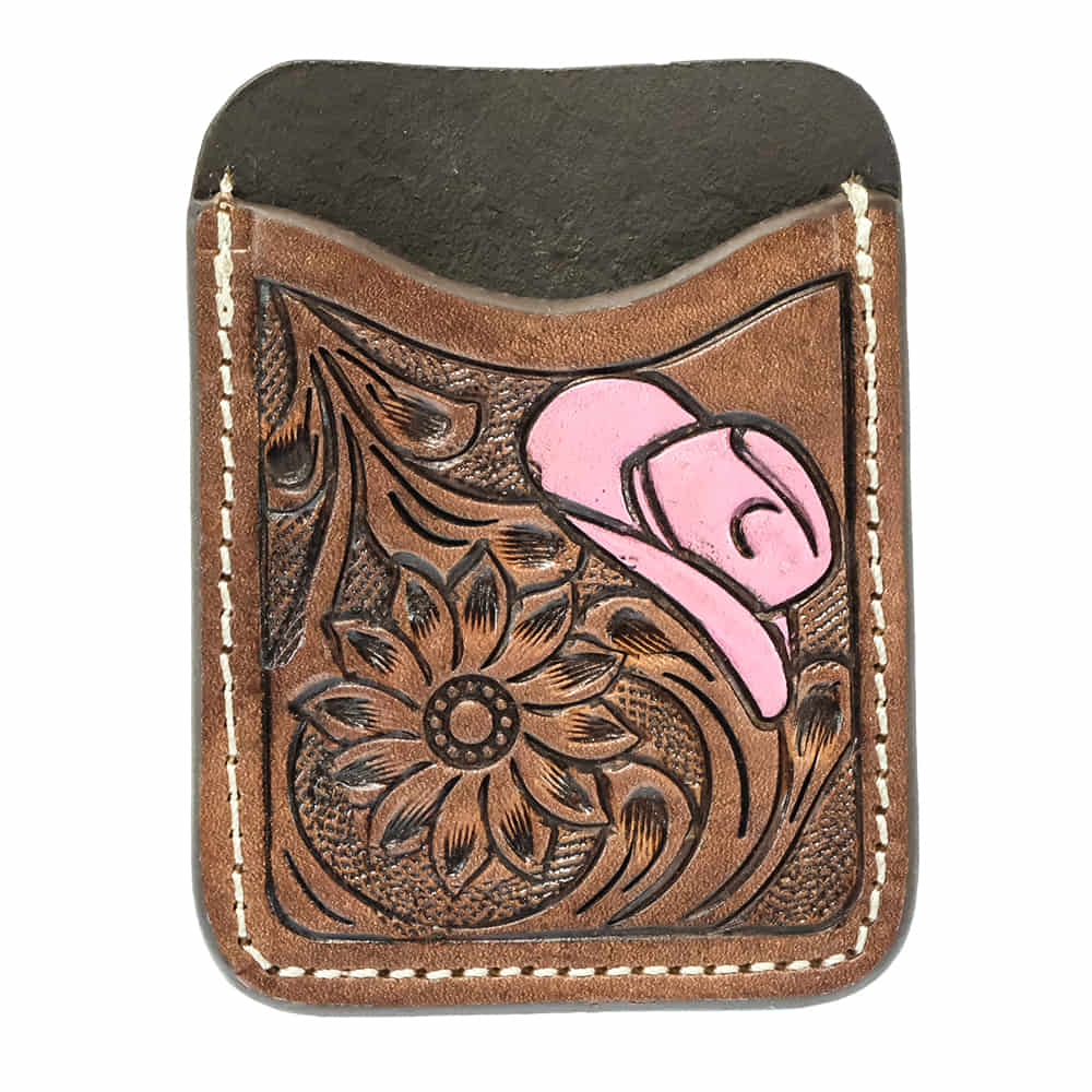 Haute Southern Hyde Other Haute Southern Hyde Howdy Leather Tooled Card Holder