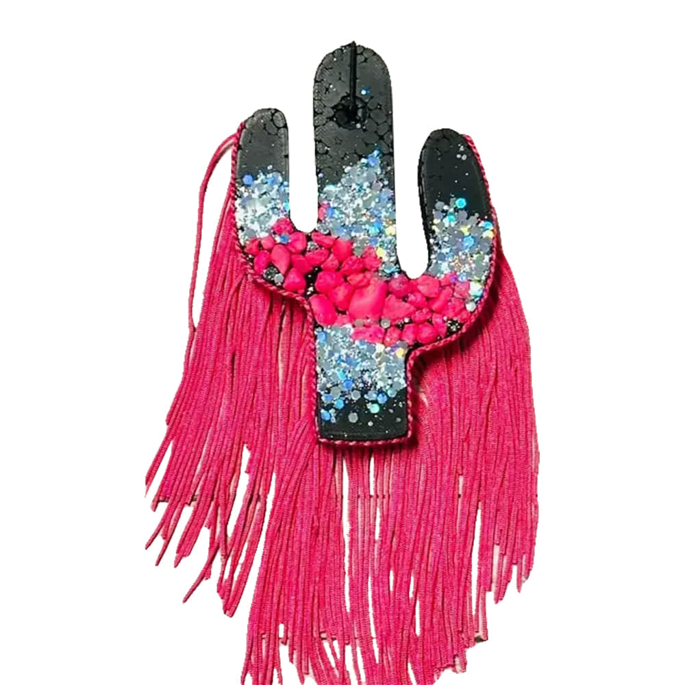 Heavenly Divine Creations Other Heavenly Divine Creations Black Cactus Leather With Fringe Air Freshener