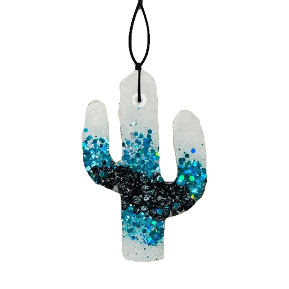 Heavenly Divine Creations Other Heavenly Divine Creations Leather Twine Blue And Black Cactus Air Freshener