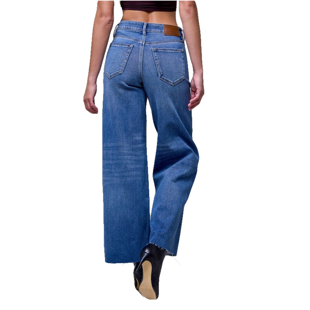 Hidden Apparel Hidden Women's Nori High Rise Wide Leg Jeans