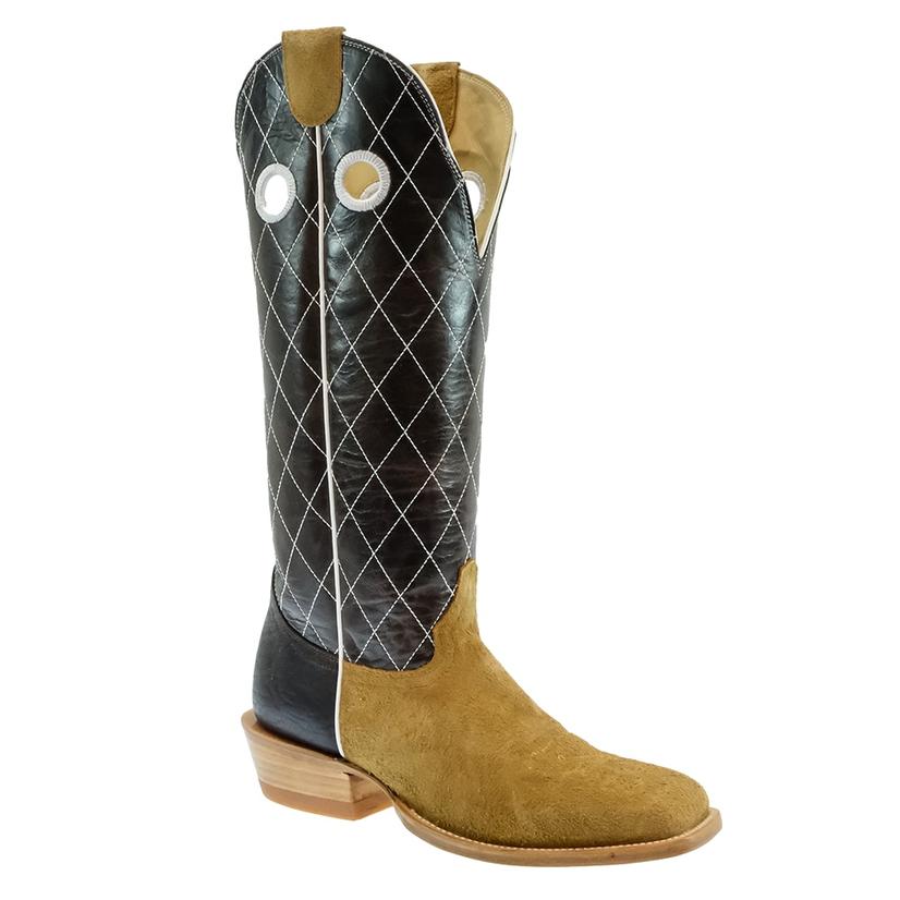 Hondo Boots Footwear Hondo Maple Rough Out Brown Volcano Top Men's Boots