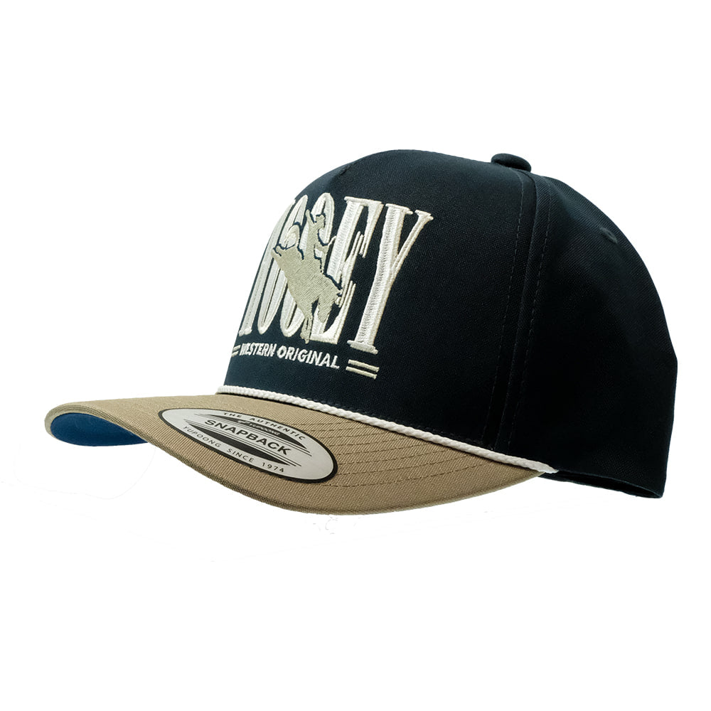 Hooey Hats Hooey Navy and Tan Wild Ride Cap