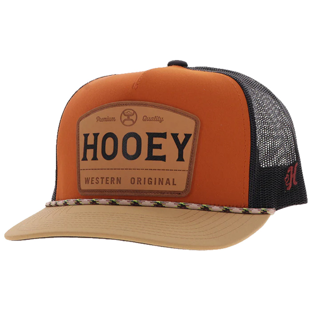 Hooey Hats Hooey Trip Orange and Black Trucker Cap