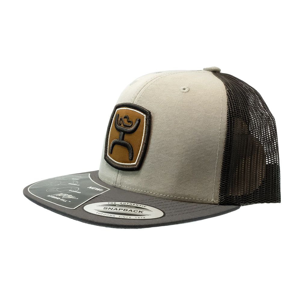Hooey Hats Hooey Zenith Light Grey 6Panel Trucker Cap