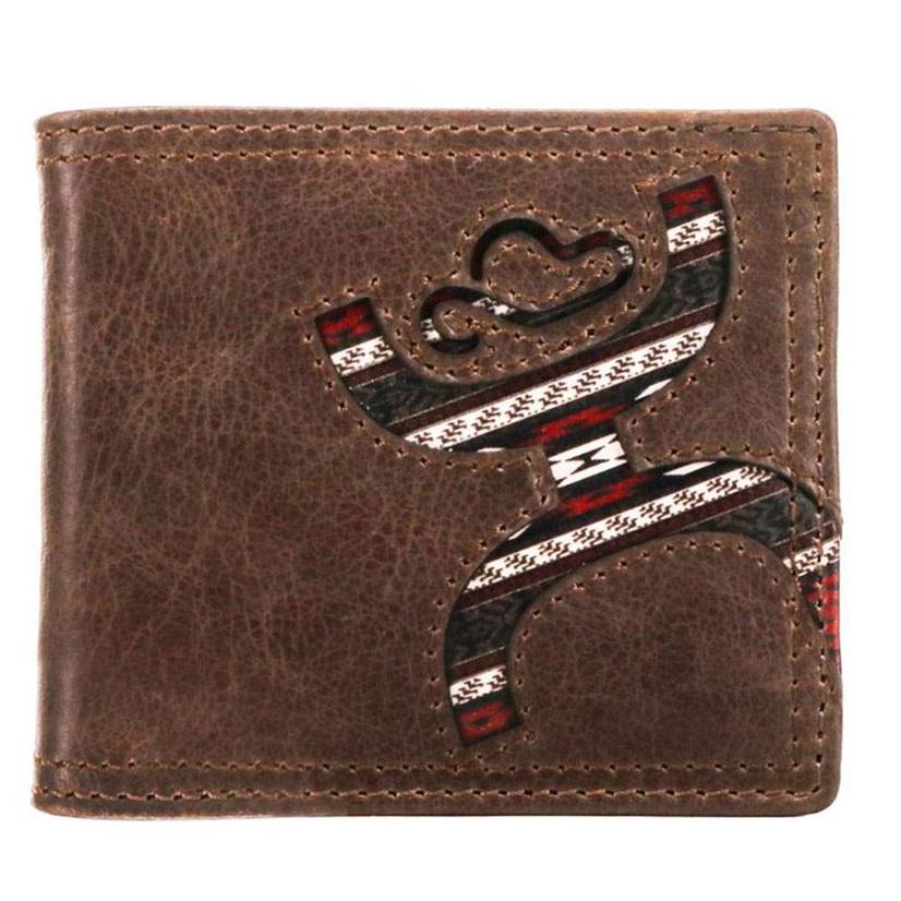 Hooey Other OSFA / MULTI Hooey Laser Cut Men's Bifold Wallet with Nomad Print Inlay