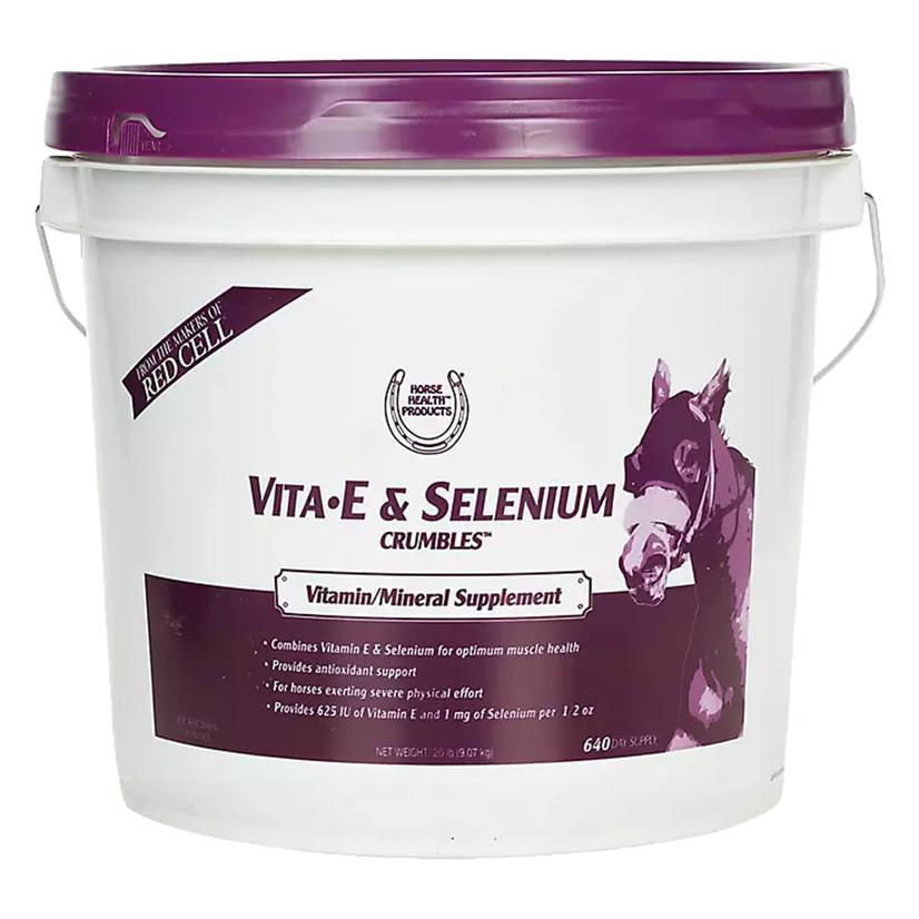 Horse Health Products Supplies 20lb / Purple Horse Health Products Vita + Selenium Crumble 20lbs.