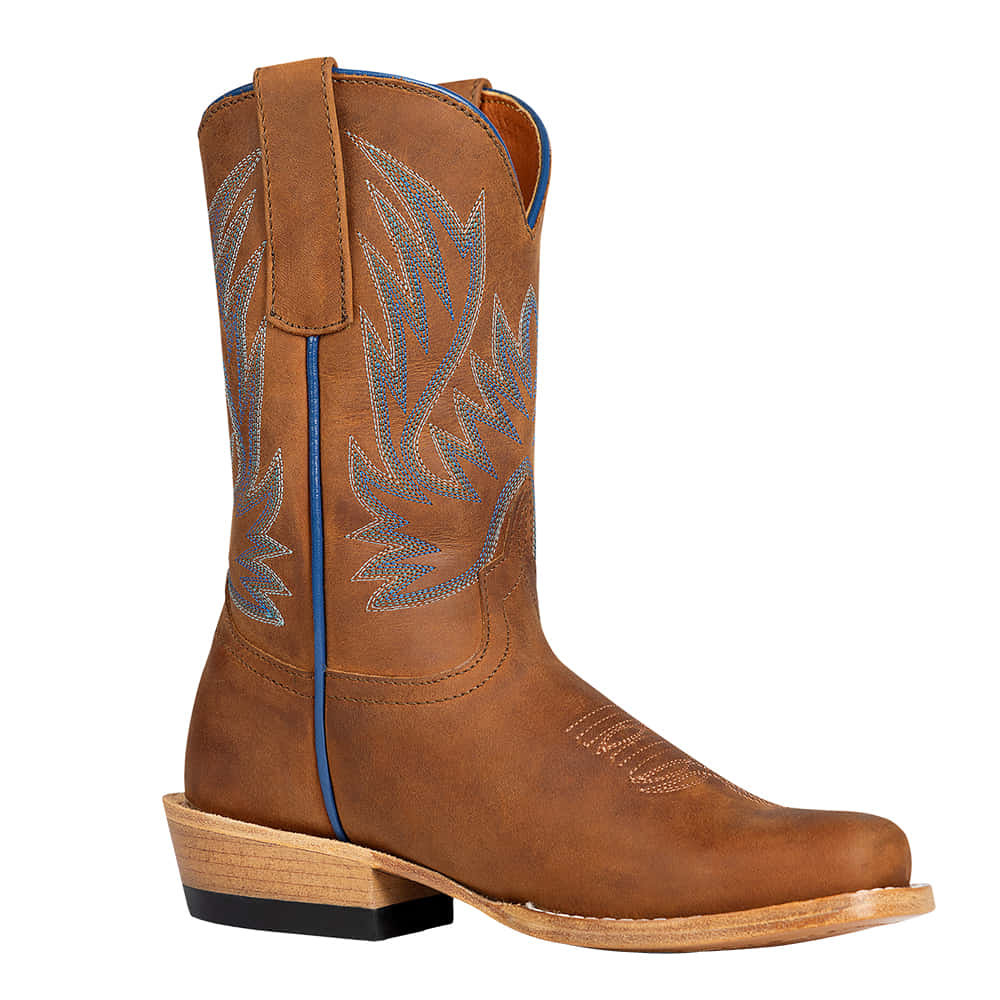 Horsepower Footwear Horsepower Kids Boy's Tan on Tan Cowboy Boot