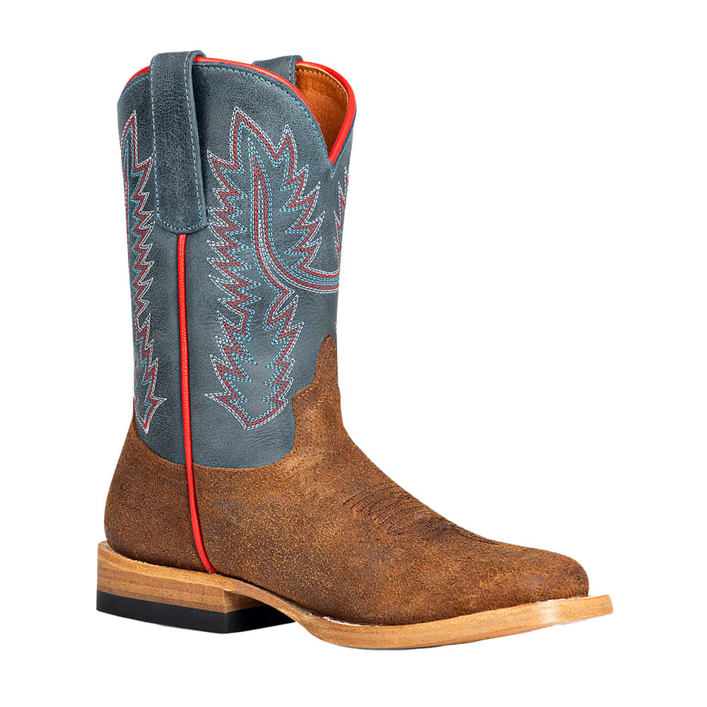 Horsepower Kids Apparel Horsepower Kids Boy's Tan Rough Out Cowboy Boot