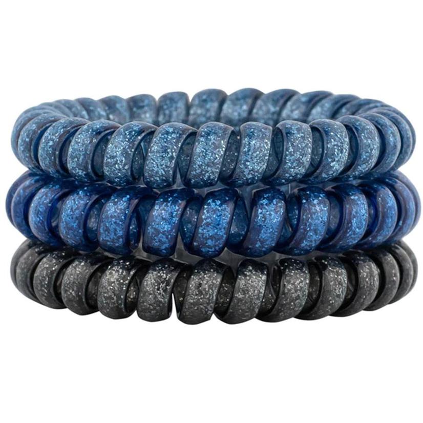 Hotline Hair Ties Other Multi / OSFA Hotline Hair Ties Stormy Nights Glitter Set