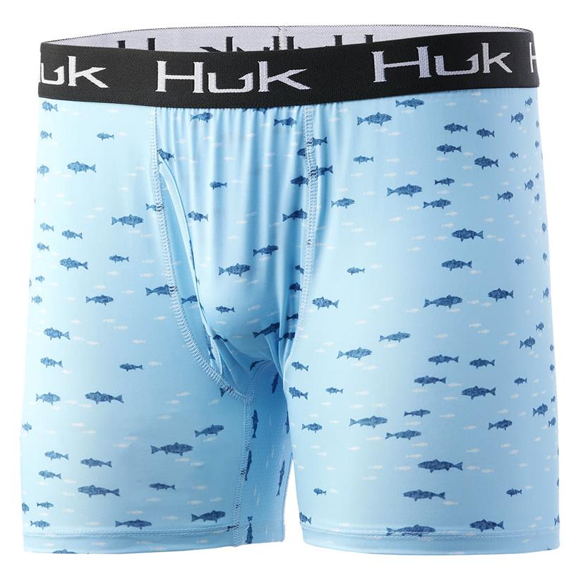 Huk Apparel Baltic Sea / 3XL Huk Baltic Sea Fish School Men's Boxer Briefs - 3XL