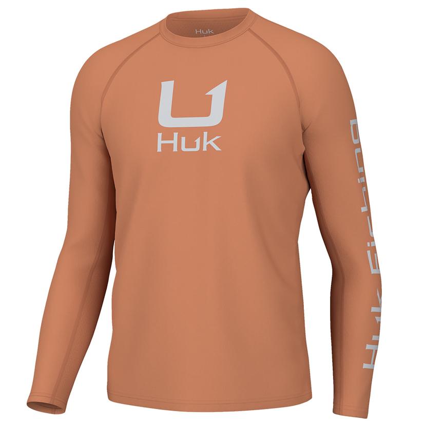 Huk Apparel Huk Icon Sunburn Graphic Long Sleeve Men's Shirt