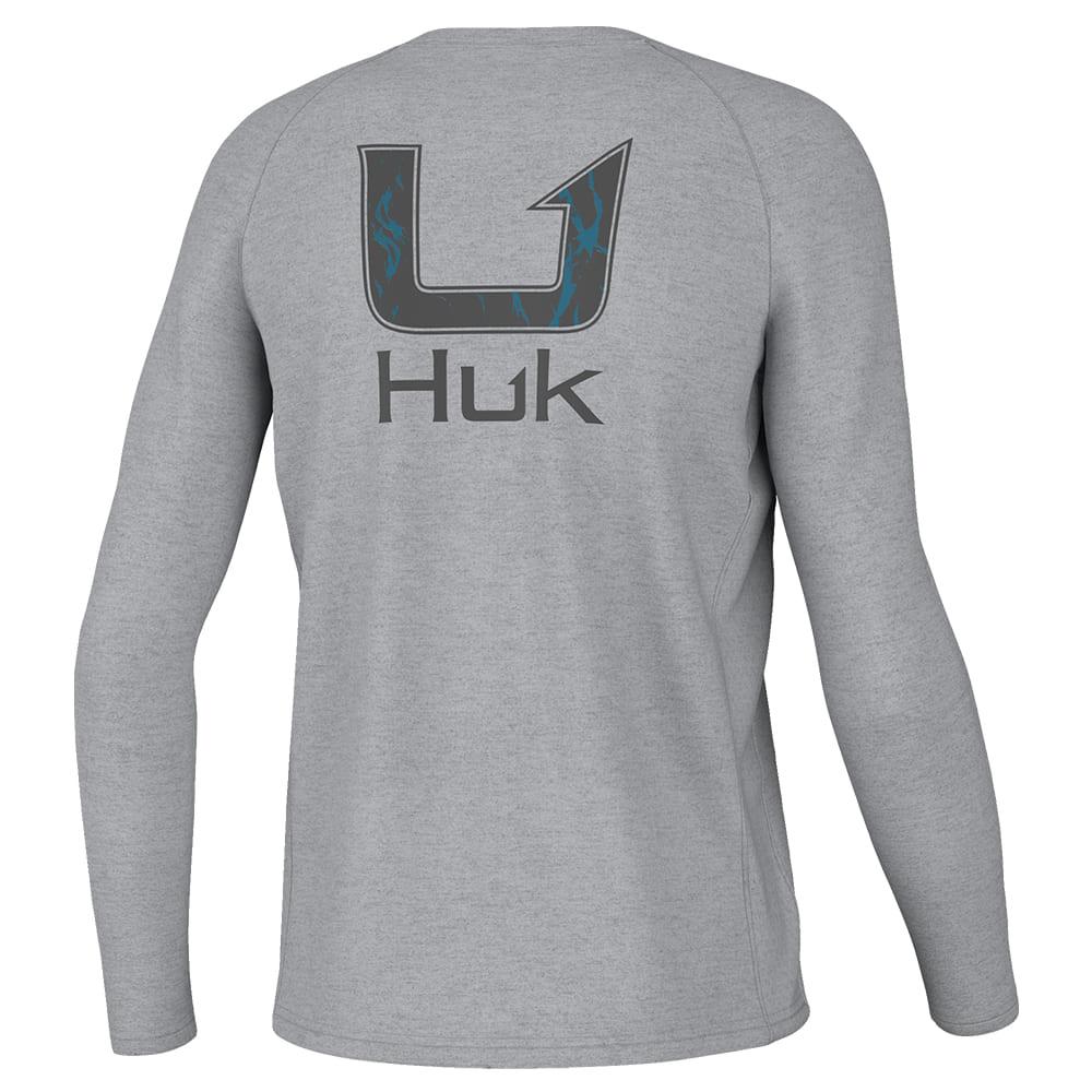 Huk Apparel Huk Kelp Wash Logo Pursuit Boys Tee