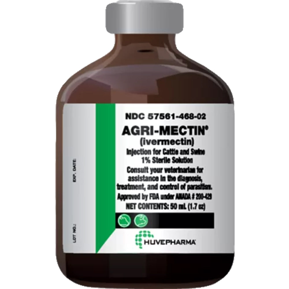 Huvepharma Supplies AGRIMECTIN Injection Livestock Dewormer
