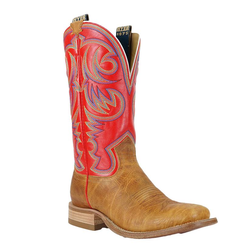 Hyer Boots Footwear Hyer Boots Sawyer Red Vintage Goat Shaft Men's Boots