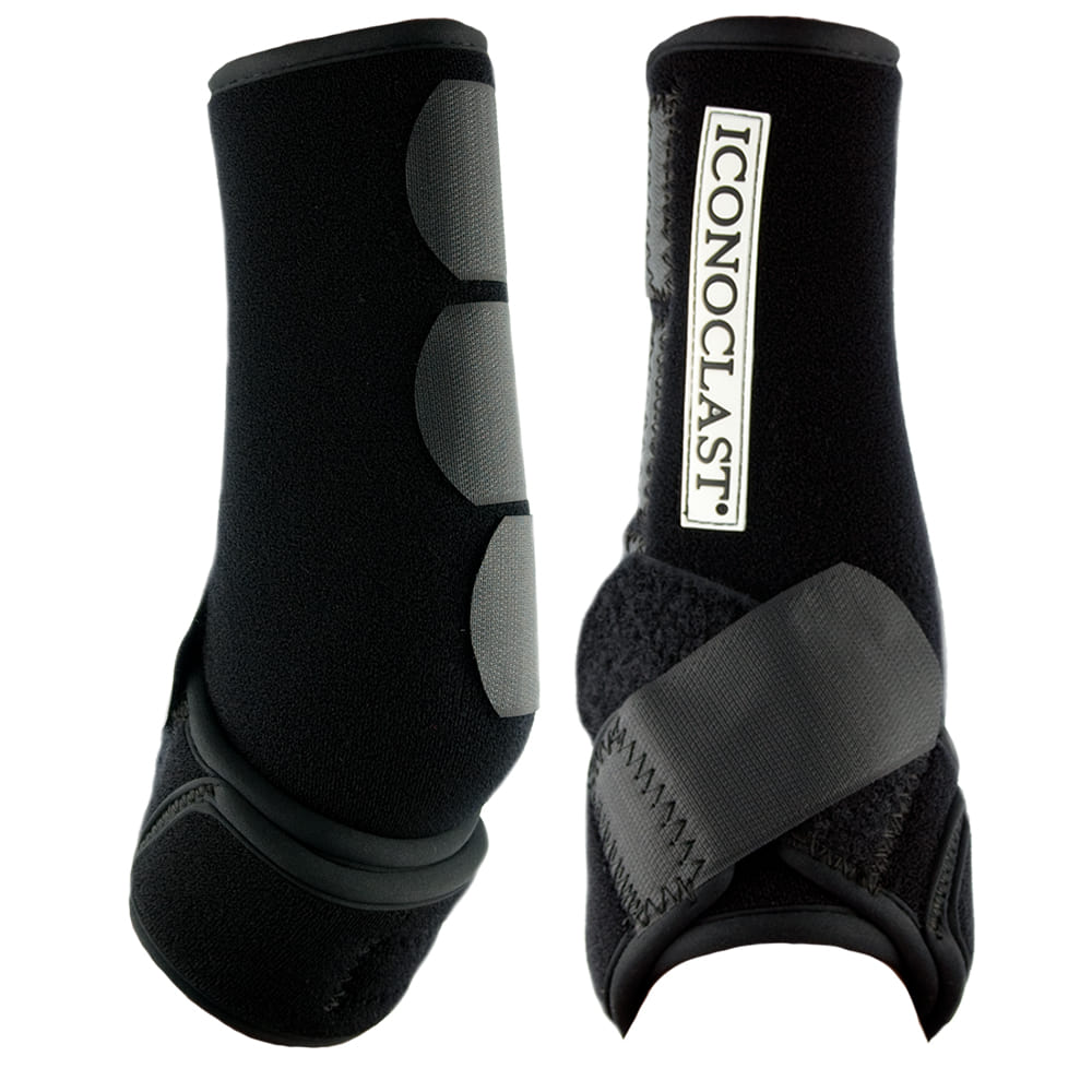 Iconoclast Tack Black / S Iconoclast Orthopedic Hind Sport Medicine Boots for Horses