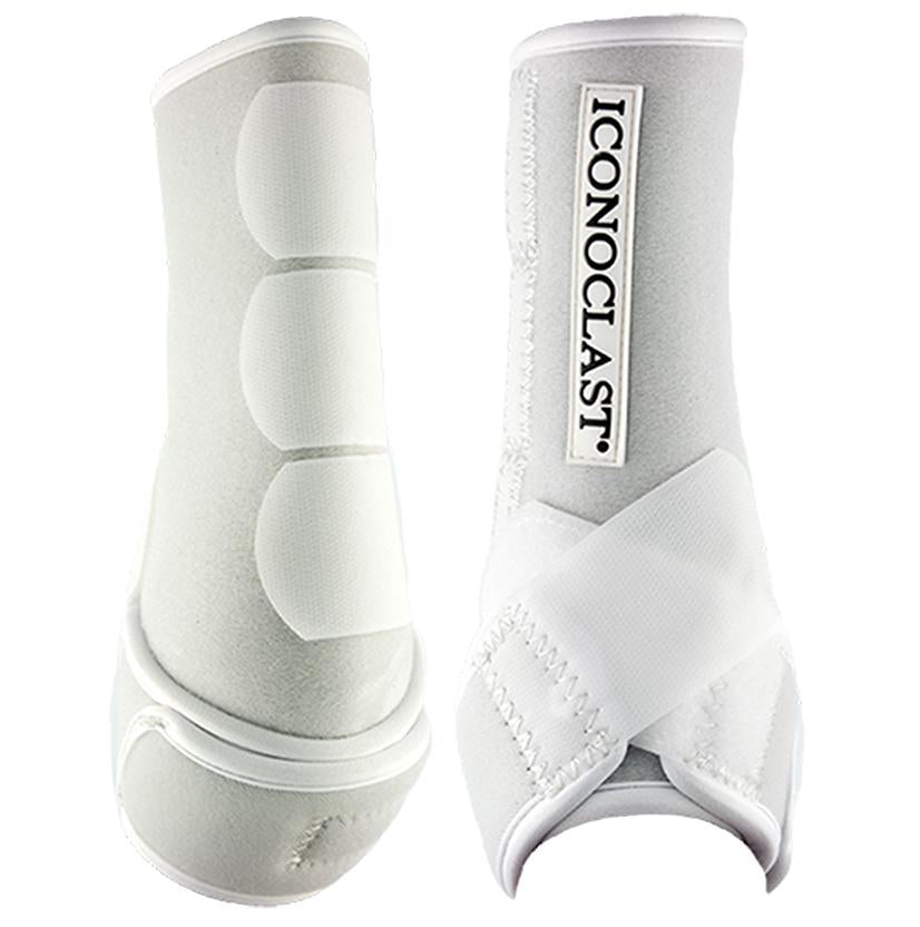 Iconoclast Tack White / S Iconoclast Orthopedic Hind Sport Medicine Boots for Horses