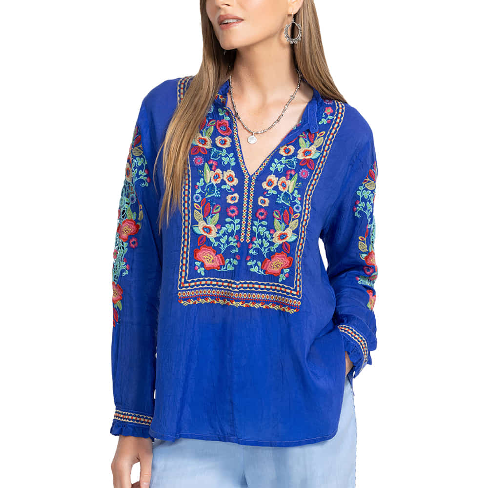 Johnny Was Apparel Johnny Was Bluing Simone Women's Blouse