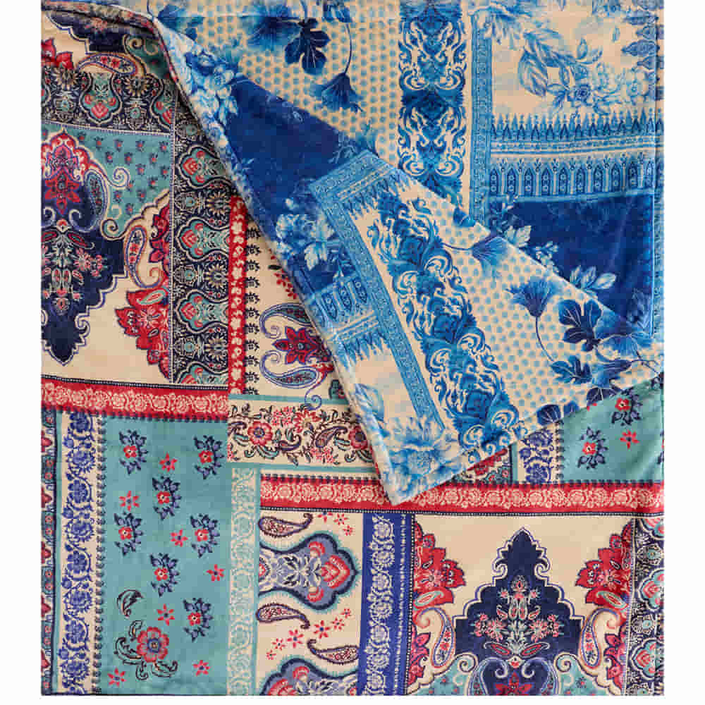 Johnny Was Collection Home Decor Johnny Was Collection Laurel Canyon Cozy Blanket in Ivo