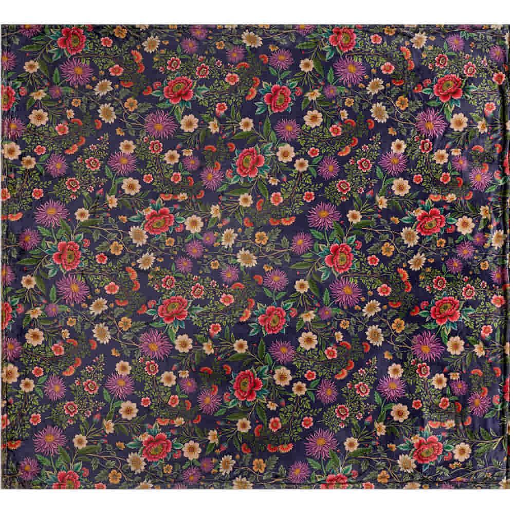 Johnny Was Collection Home Decor Johnny Was Collection Laurel Canyon Cozy Blanket in Lavendula