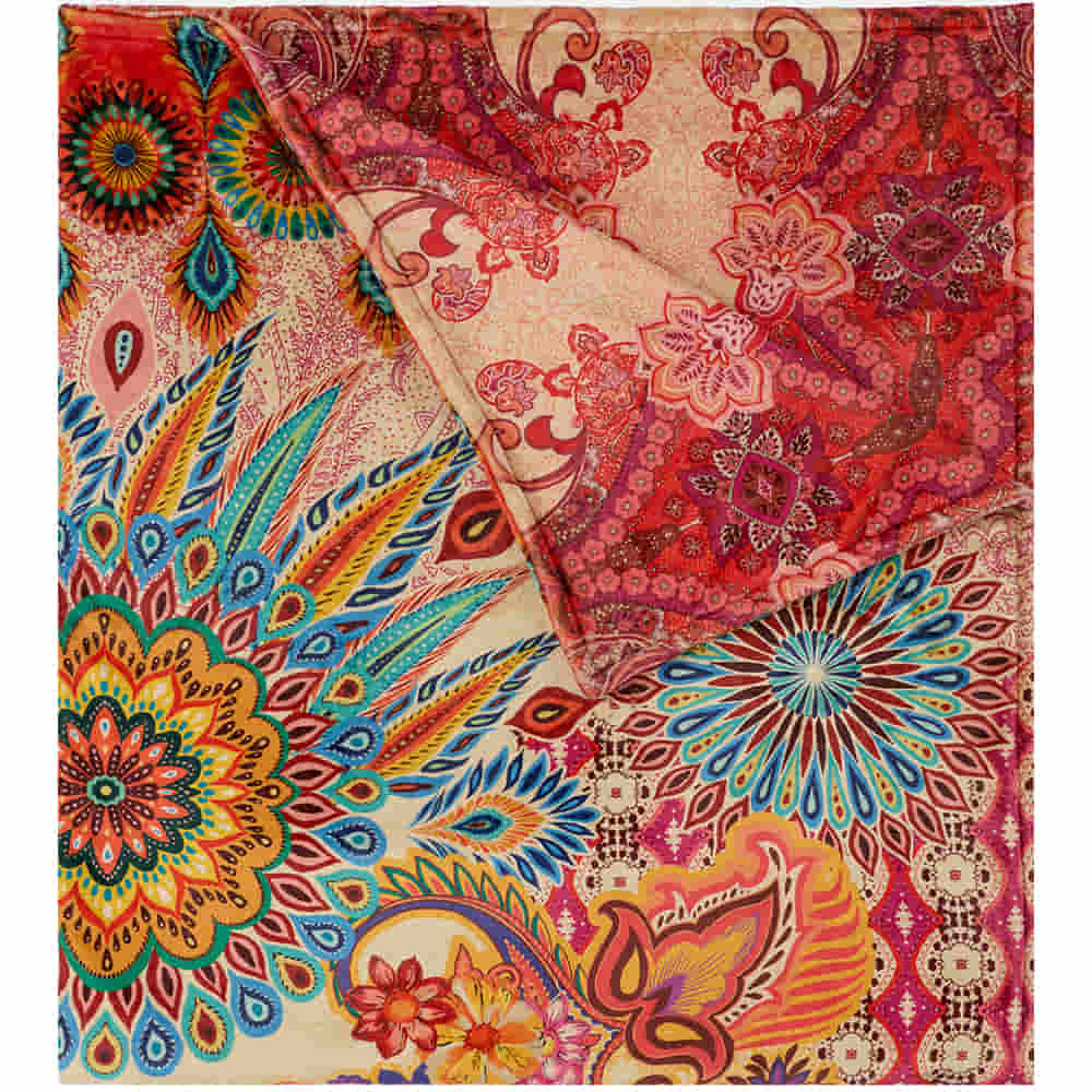 Johnny Was Collection Home Decor Johnny Was Collection Laurel Canyon Cozy Blanket in Magnolia