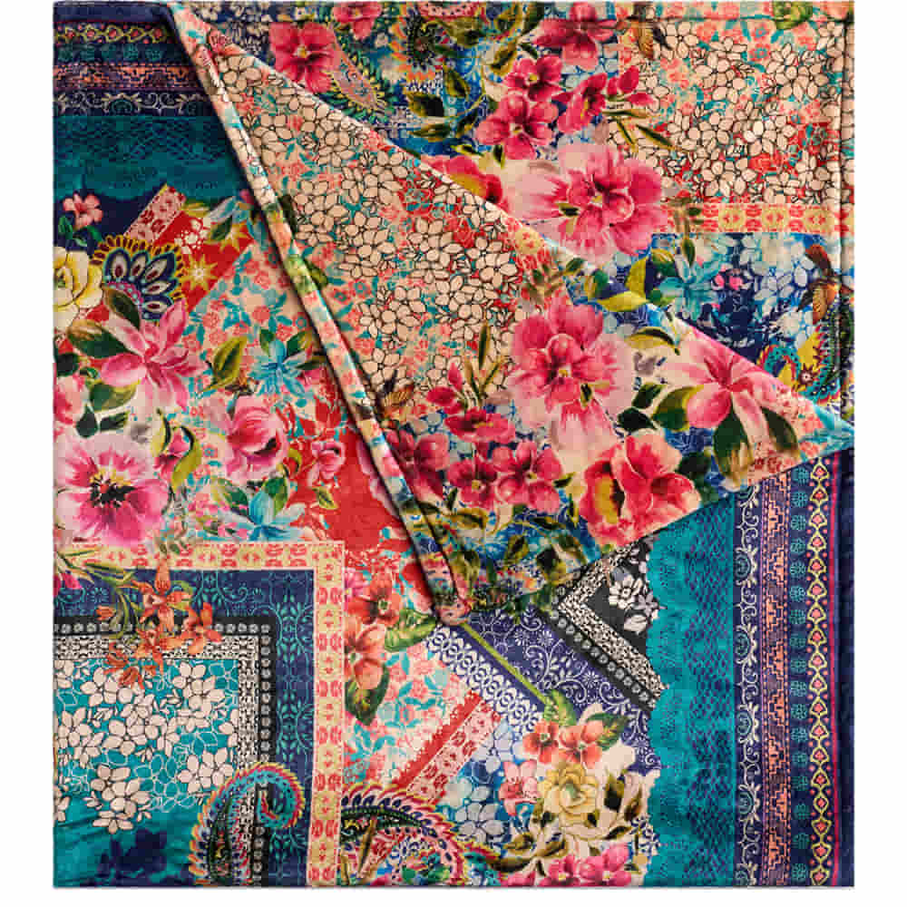 Johnny Was Home Decor Johnny Was Laurel Canyon Cozy Blanket in Romana