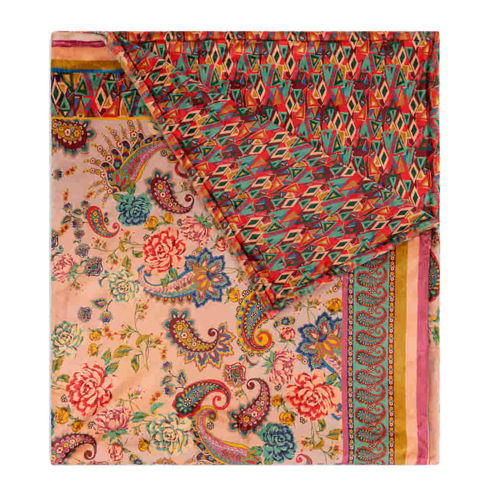 Johnny Was Home Decor Magaly / 75"x68" Johnny Was Laurel Canyon Cozy Blanket in Magaly
