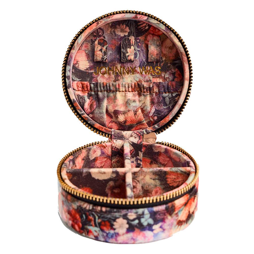 Johnny Was Other Johnny Was Teyros Velvet Jewelry Box