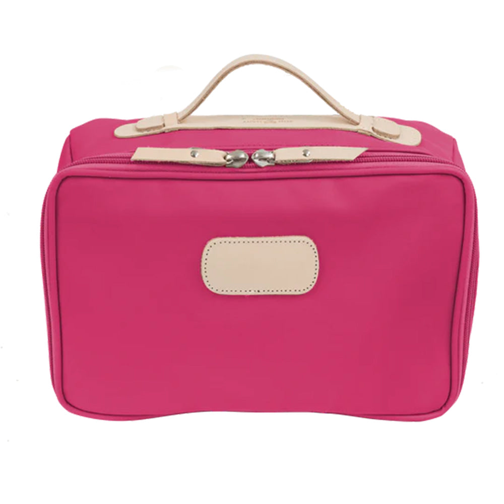 Jon Hart Other Berry Jon Hart Large Travel Kit in Berry Coated Canvas